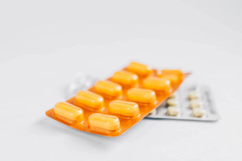 Group of various pills on white background. Medicine.jpg - Free image #452779