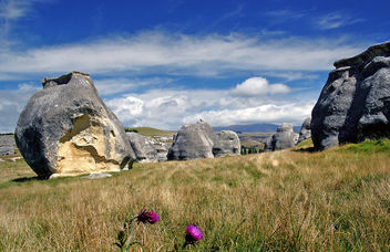 A limestone landscape. - Kostenloses image #461899