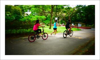 punggol park - exercising together - бесплатный image #474449