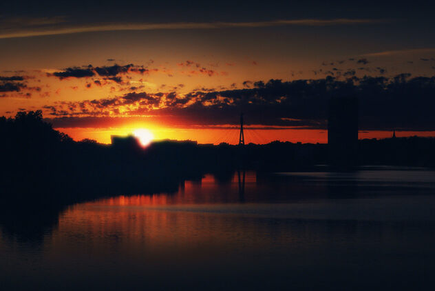 Sunset over Tartu - image gratuit #498909 