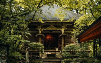 Shrine in Hiraizumi - Free image #500119