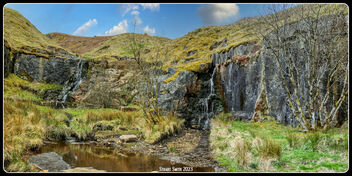 Waterfalls, Aisgill, Mallerstang, Cumbria, England UK - image gratuit #503669 