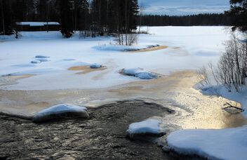 Winter river view - Free image #504139